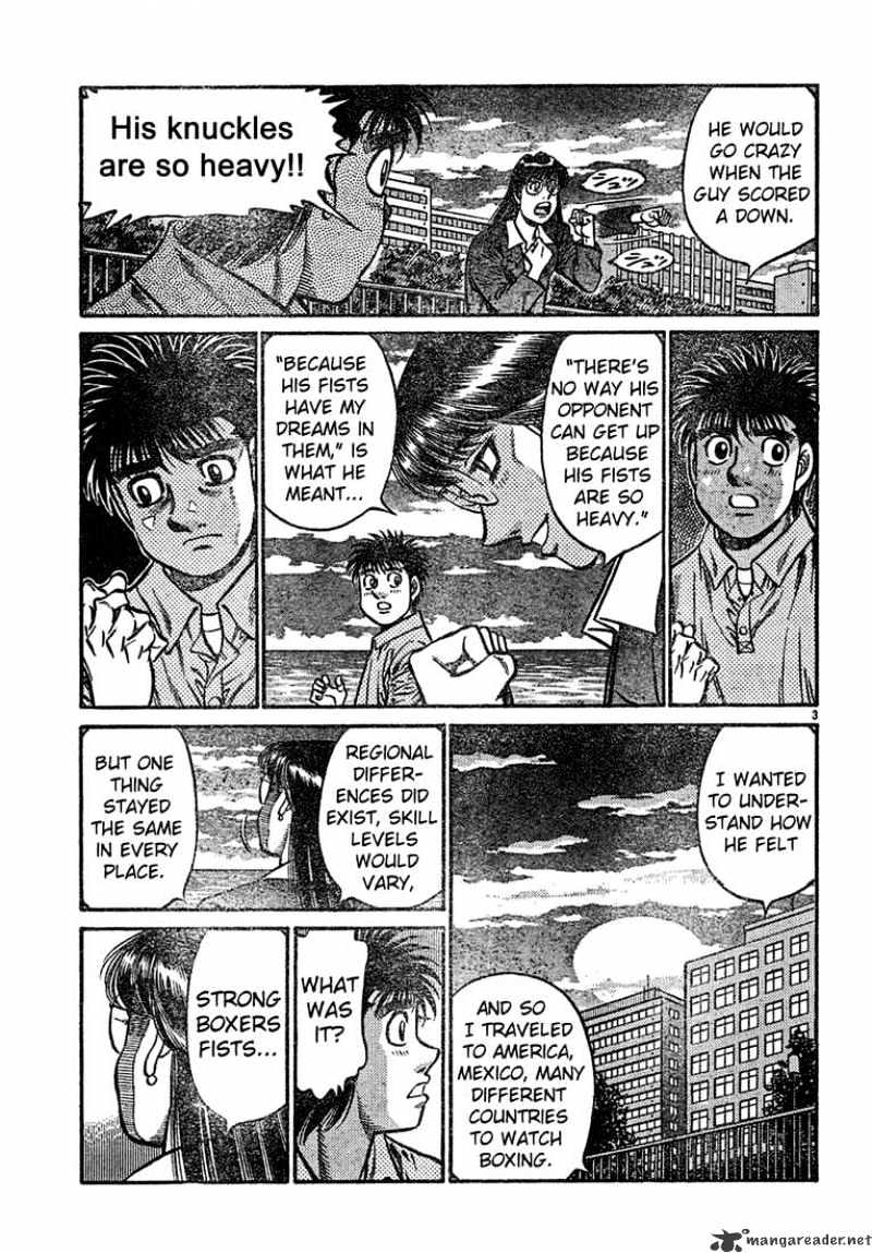Hajime no Ippo: Fighting Spirit, Chapter 725 image 03